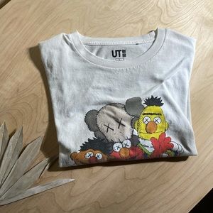 KAWS x Uniqlo x Sesame Street T-Shirt